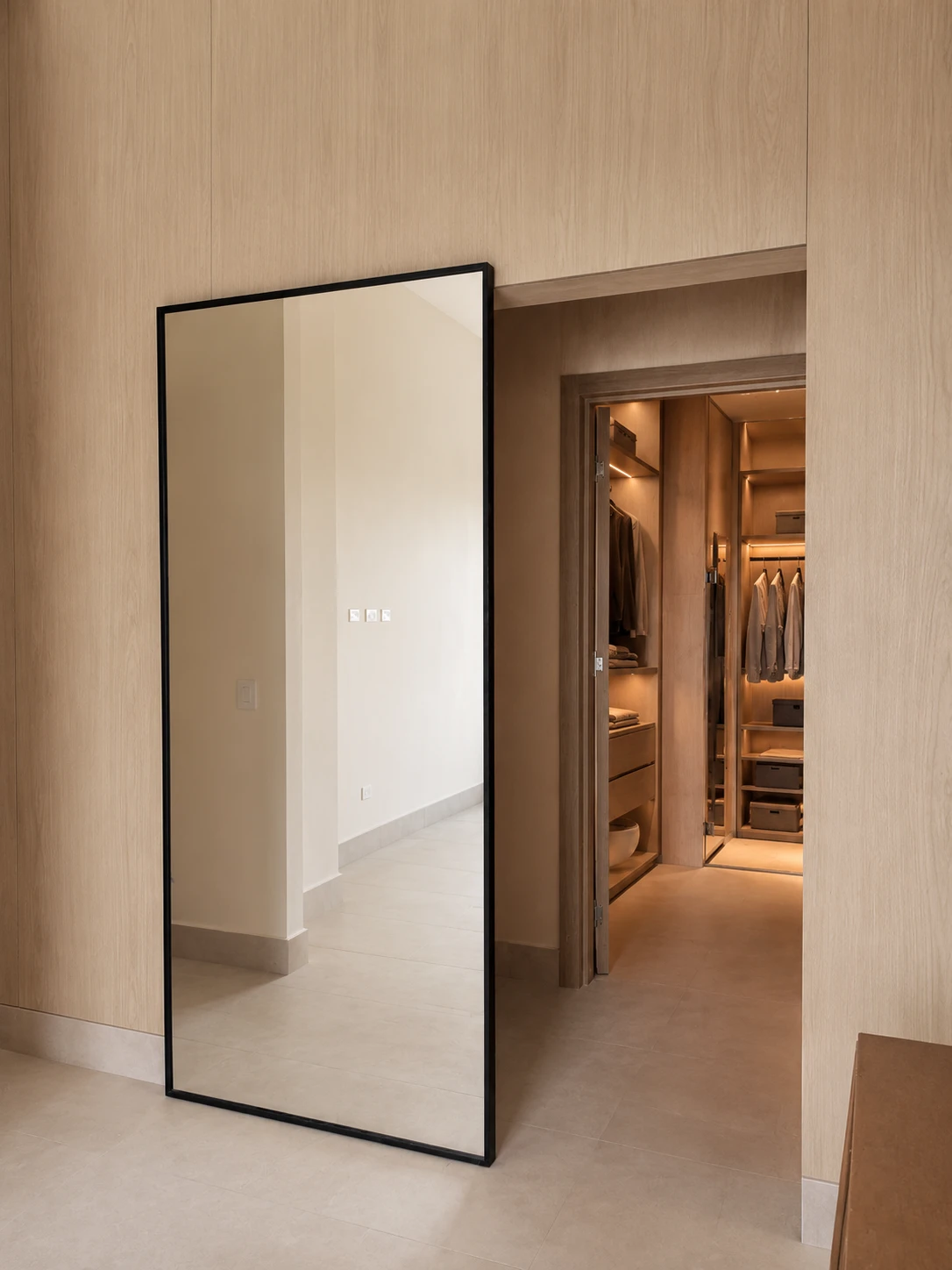 pglass-1b — 1 hoja corrediza de pared